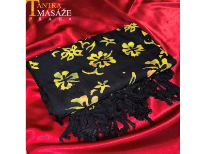 Tantra sarong Bali Nature (černý)