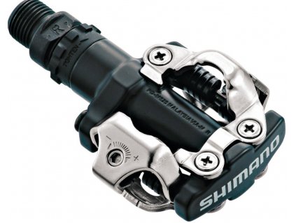 Pedály Shimano PD-M520 (Barva stříbrná)