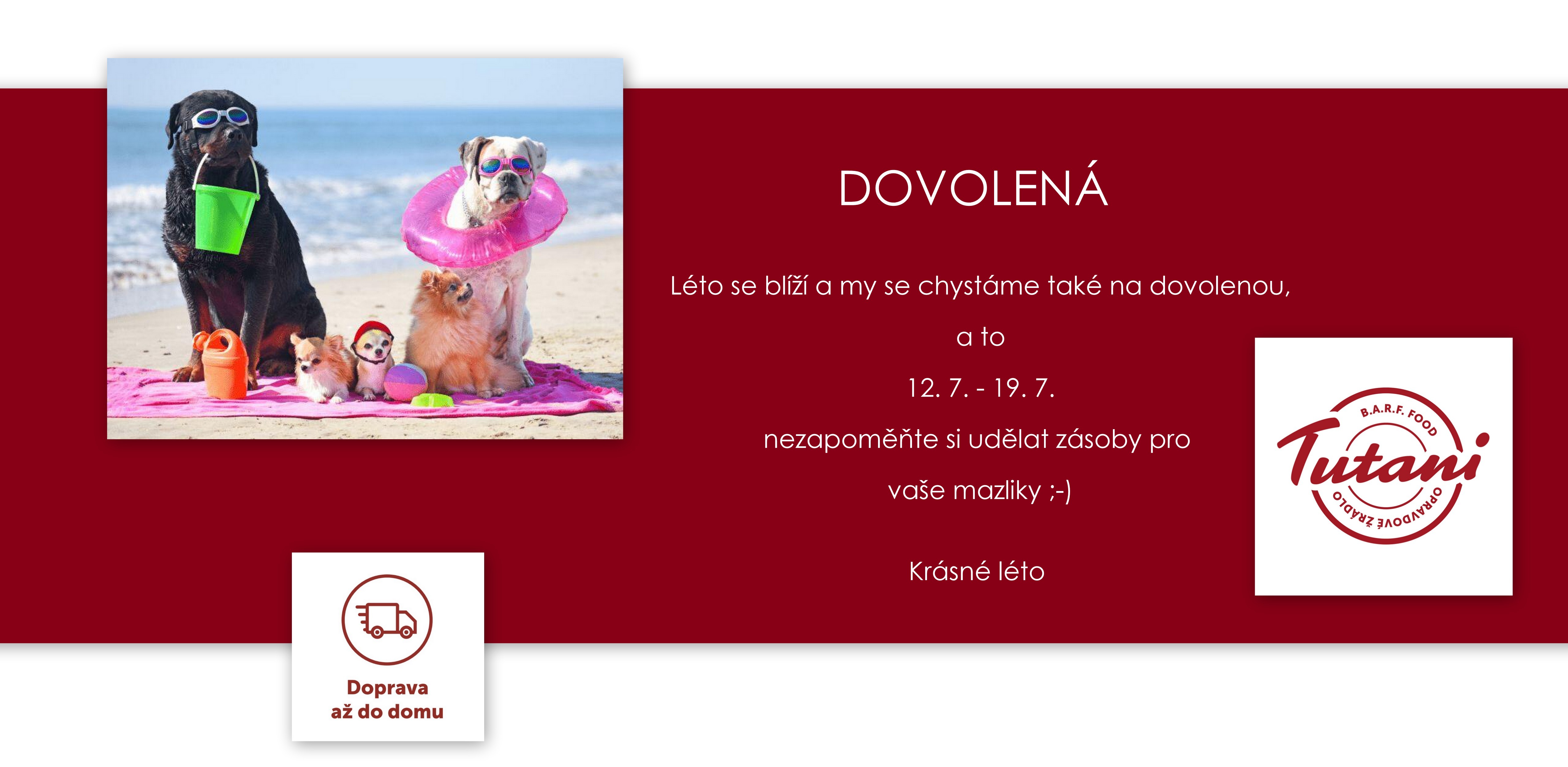 Dovolená léto 2025