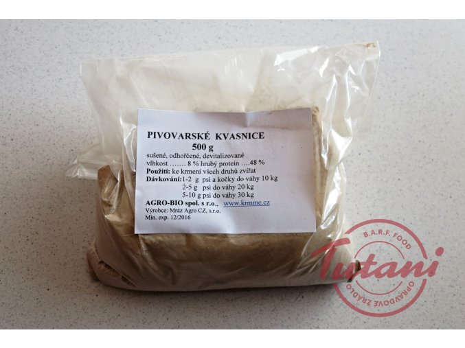 Pivovarské kvasnice 500g, 1kg