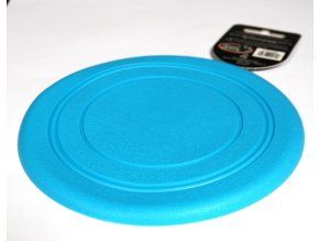 Frisbee modrý TPR 18x18x18cm