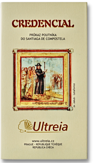 Ultreia credencial - český