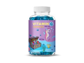 Vitamin C GUMMIES BEZ CUKRU s příchutí tropického ovoce
