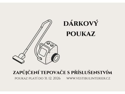 DÁRKOVÝ POUKAZ NA ZAPŮJČENÍ TEPOVAČE KARCHER PUZZI 10/2