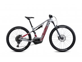 GHOST E-bikes E-ASX 130 Universal B750 - Light Grey / Red 2022 (Velikost XL (185-200cm))