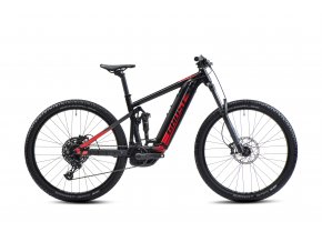 GHOST E-bikes E-RIOT TRAIL Essential B625 - Black / Red 2022 (Velikost XL (188-196cm))