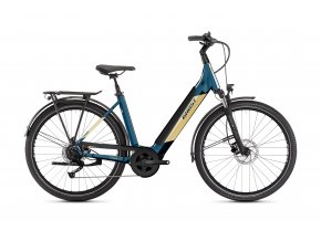 GHOST E-bikes E-TERU Essential Low EQ B625 27.5 - Petrol Blue / Beige Gloss 2022 (Velikost L (180-188cm))