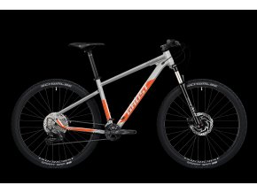 GHOST KATO Advanced 27.5 - Light Grey / Dark Orange Gloss 2022 (Velikost M (165-180cm))