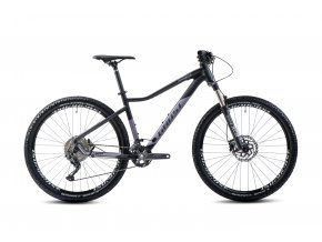 GHOST LANAO Advanced 27.5 - Black / Pearl Purple Matt 2022 (Velikost M (165-180cm))