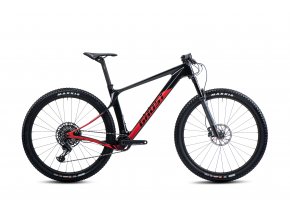 GHOST LECTOR SF Universal - Raw  Carbon Gloss / Red Matt 2022 (Velikost XL (188-196cm))
