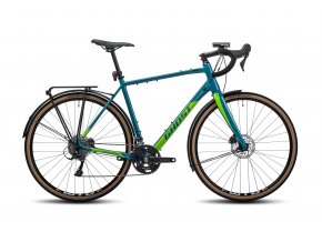 GHOST ROAD RAGE Base EQ - Blue Green / Lime Green 2022 (Velikost XL (185-200cm))