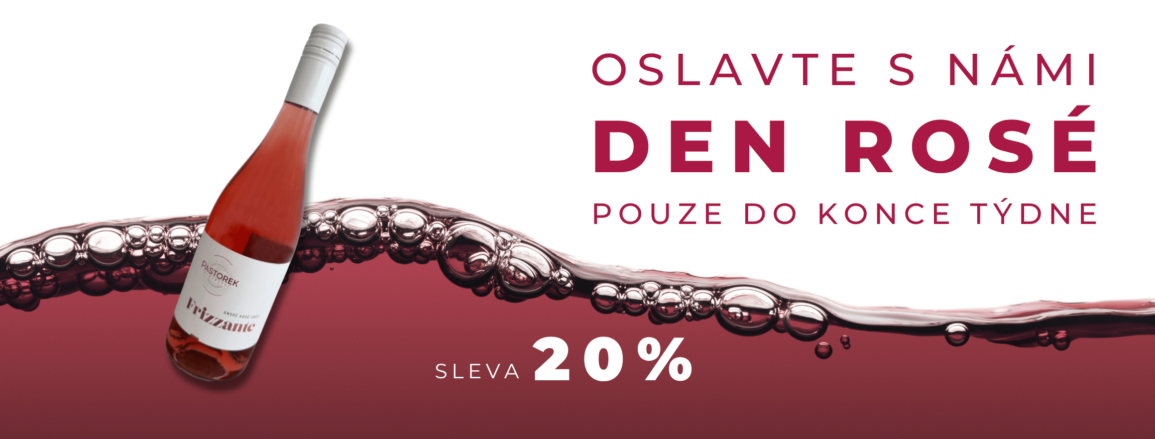 Rosé sleva 20