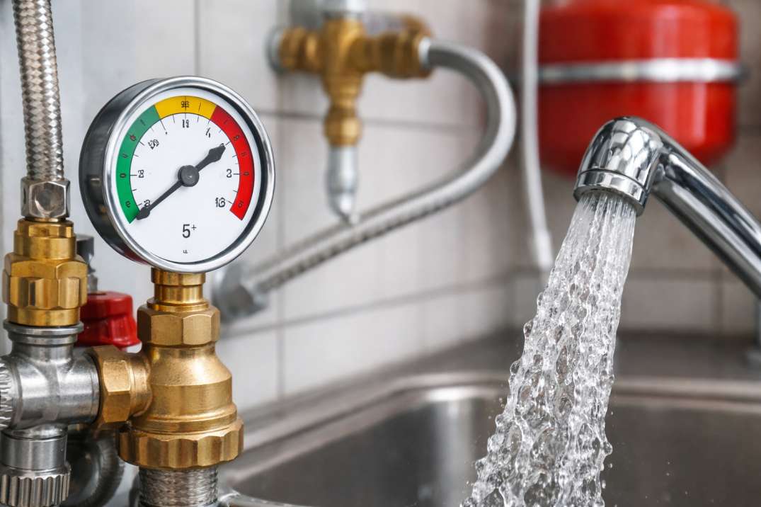 Vysoký tlak vody v domě: jak ho poznat a kdy pomůže redukční ventil