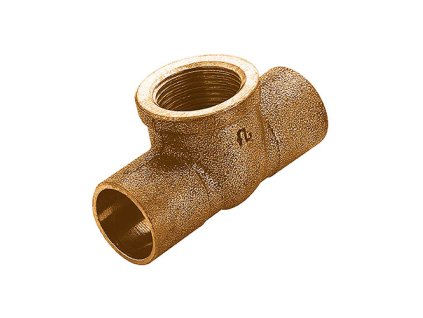Tkus CU letovací se závitem 22 x 1/2“ x 22