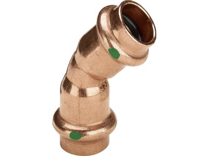 Koleno CU lisovací FF 45° 22 mm Profipress - kód 292355