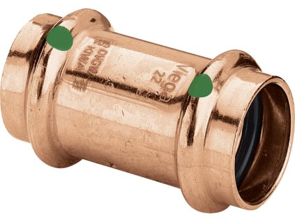 Nátrubek CU lisovací 22 mm Profipress - 292683