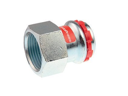 Přechod z uhlíkové oceli vnitřní 18 x 1/2“ lisovací