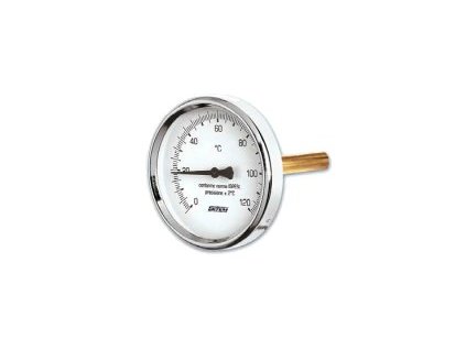 IVAR Teploměr axiální 0-80 °C; D 40mm; bez jímky pro rozdělovač