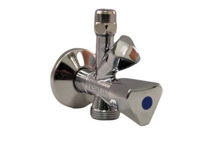 Ventil rohový kombinovaný Sanland 1/2"x3/8"x3/4" Schell