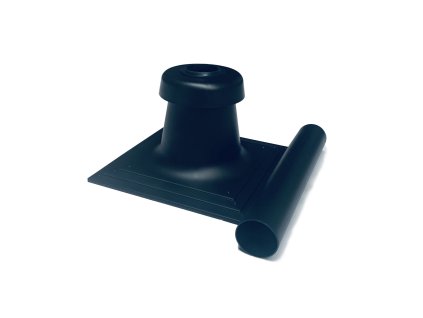 Poklop komínový DN80 černý, PP-UV - 52108111
