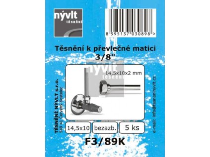 Těsnění Sada převlečné matice 3/8“