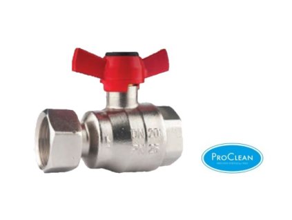 HERZ Kulový kohout 1/2“ s převlečnou maticí - motýl - 1222101