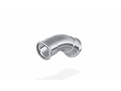 Koleno INOX lisovací FF 45°  42 mm Numepress F05426
