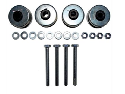 Sada gumových dorazů - Silenbloky ke konzolím (sada 4 ks)