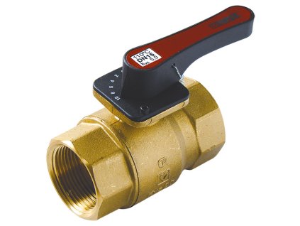Kohout kulový regulační dvoucestný s rukojetí 1" DN25 PN40 HERZ