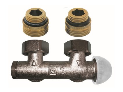 Ventil středový termostatický 1/2“ x EK rohový HERZ
