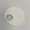 Krytka potrubí jednoduchá bílá excentrická D16 - KB E016