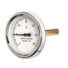 Teploměr se zadním napojením a jímkou 1/2“ D100/L200 mm 0-120°C