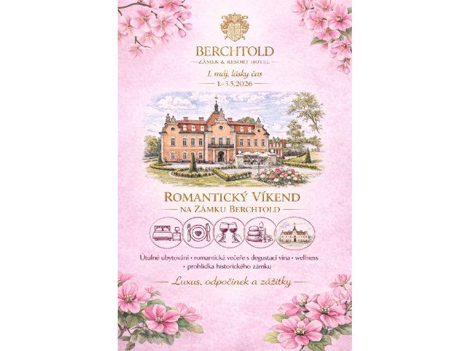 Romantický víkend 1.máj 1