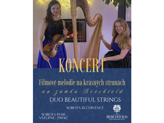 Koncert 18.7.2026 Duo beautiful strings