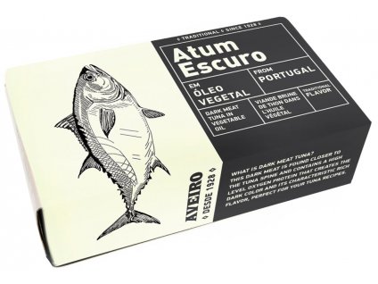 Aveiro Tmavé maso z tuňáka v rostlinném oleji 120g
