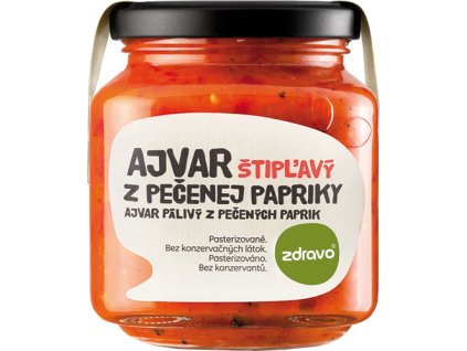 183 zdravo ajvar z pec papr palivy 300 g