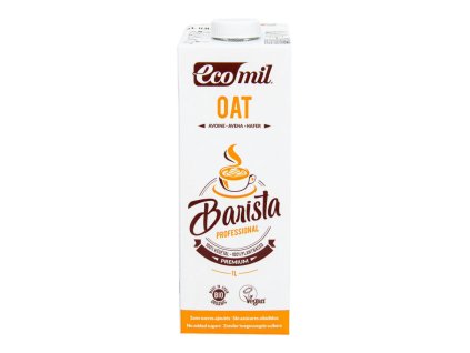 9369 ecomil napoj ovesny bio barista 1l