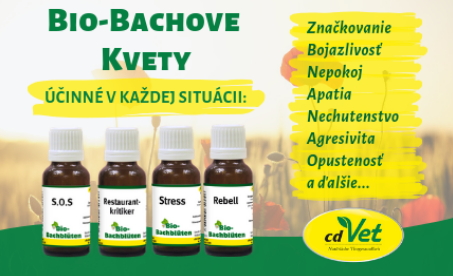 Bio Bachove kvety pre psov a mačky