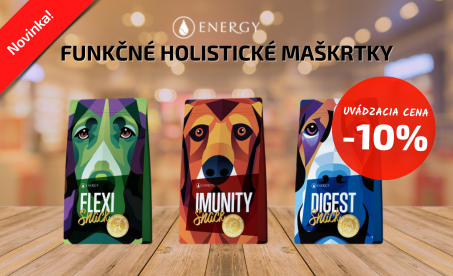Funkčné holistické maškrtky Energy