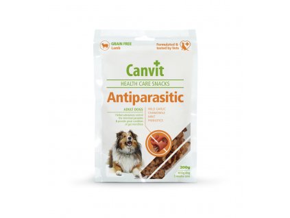 canvit health care dog antiparasitic snack 200 g