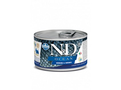 nd ocean canine 140g herring shrimps