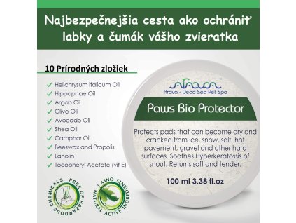 arava bio ochranny krem na labky