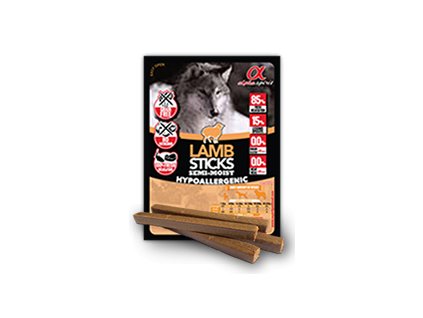 alphaspirit dog pas tycinky jahnacie 16 ks 160 g