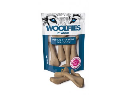 woolfies dental fishbone m 200 g