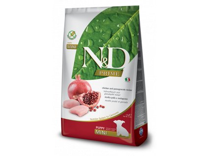 farmina n d gf dog puppy mini medium chicken pomegranate 2 5 kg