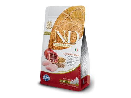 farmina n d dog lg baby starter chicken pomegrante 0 8 kg