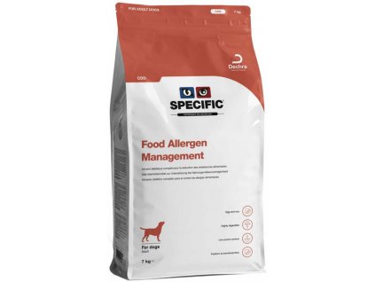 specific cdd food allergy management 7 kg