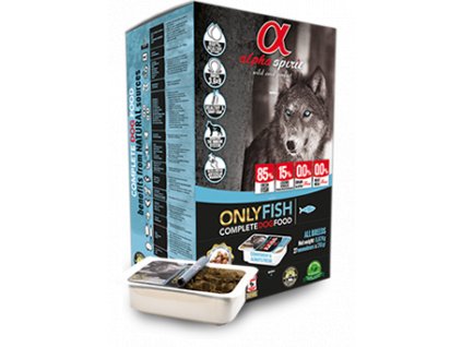 alphaspirit dog only fish 210 g