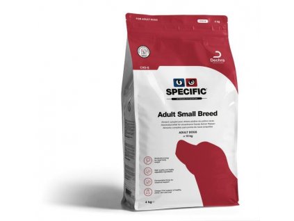 specific cxd s adult small breed 4 kg
