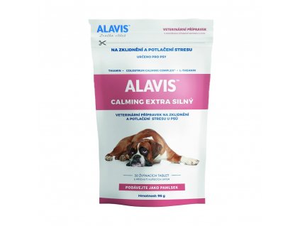 alavis calming extra silny pre psov 96 g 30 zuvacich tabliet